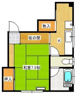 玉舎ビル【3階】の間取り