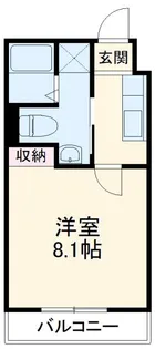 エスパシオ梅津【4階】の間取り