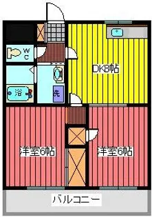 KUK【3階】の間取り