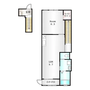 群馬県高崎市菅谷町【アパート】の間取り