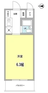 ウッドクレスト砧 D棟【2階】の間取り