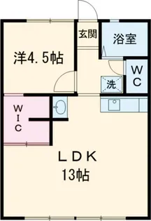 南ハイツ【1階】の間取り