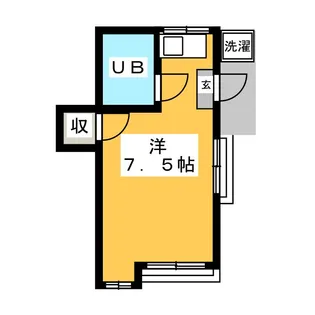 いなばハイツ【2階】の間取り