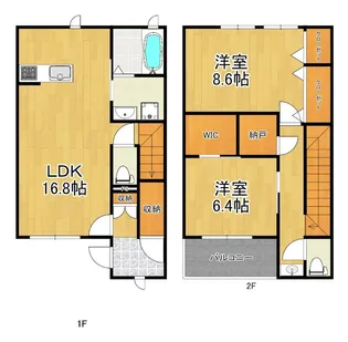 東京都西東京市保谷町4【一戸建】の間取り