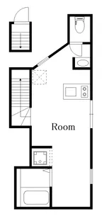 東京都杉並区高円寺南3【アパート】の間取り