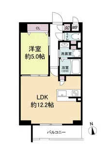 estageo関目高殿【1階】の間取り