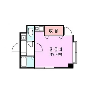 ベルカント【3階】の間取り