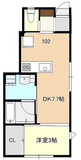 KanonII【1階】の間取り