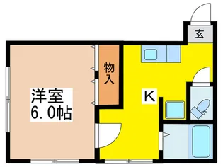 花月庵【2階】の間取り