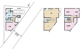 東京都豊島区西池袋2【一戸建】の間取り