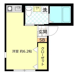 東京都葛飾区東四つ木4【アパート】の間取り