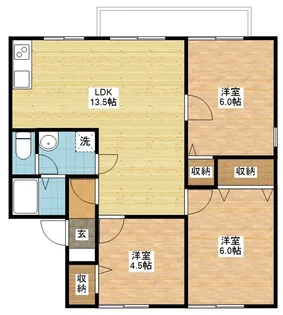 グレープハウス【2階】の間取り