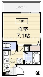 東京都練馬区氷川台4【アパート】の間取り