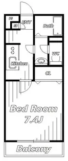 リブリ・マザーユニックス【2階】の間取り