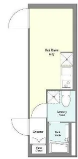 SOLASIAresidence都立大学の間取り