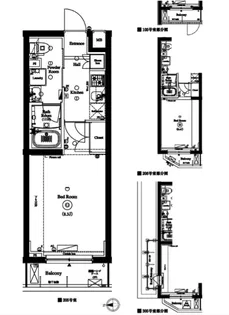 アクサス西巣鴨HY’s【2階】の間取り
