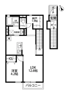DuraCasaむさしむらやまの間取り