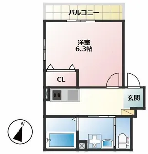神奈川県大和市上草柳3【アパート】の間取り