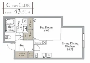 LiveFlat西荻窪の間取り