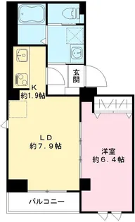 東京都千代田区平河町1【マンション】の間取り
