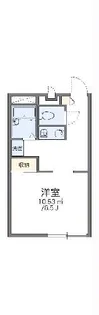 レオパレス建石【1階】の間取り