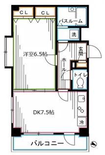 東京都中野区野方6【マンション】の間取り