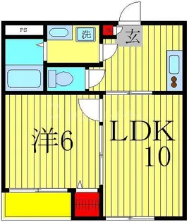 コンフォート【5階】の間取り