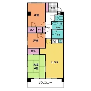 アリエッタ【2階】の間取り