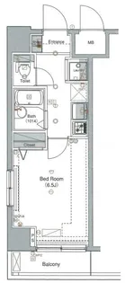 ヴォーガコルテ多摩川IV【4階】の間取り
