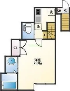ADIOS平成II【2階】の間取り