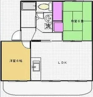 エステートI【1階】の間取り