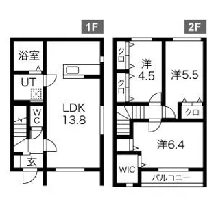 Merveille III【1階】の間取り