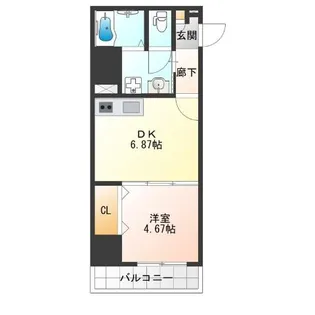 アーバンパーク住之江公園I【5階】の間取り