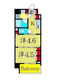 レジディア池袋【3階】の間取り