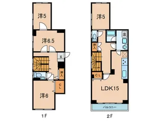 サザン篠原の間取り