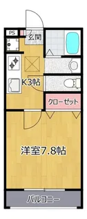 ファインビレッジふしみ2号館【1階】の間取り