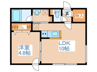 RILASSA N37【3階】の間取り