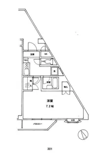 グリーンハイツ【3階】の間取り