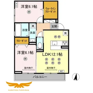 ブルシア【2階】の間取り