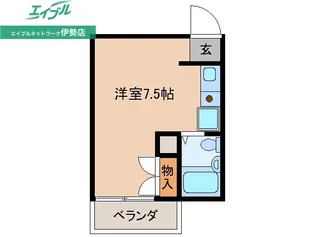 一之木ハイツI【4階】の間取り