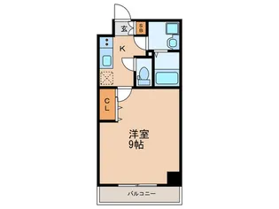 ブリランテ都島【3階】の間取り