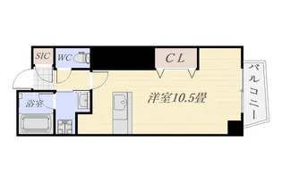 グリーンプラザ新町【4階】の間取り