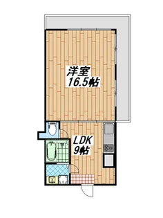 パンテオン西谷【2階】の間取り
