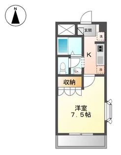 サンハイム【2階】の間取り