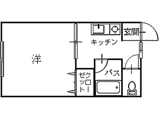 キャッスルクイーンY【2階】の間取り