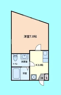 グランデフィオーレ横浜【3階】の間取り