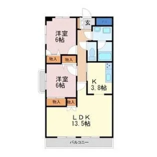 ネオニシキ【4階】の間取り