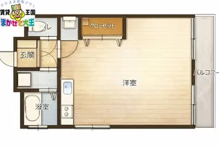 ひまわり九番館【1階】の間取り