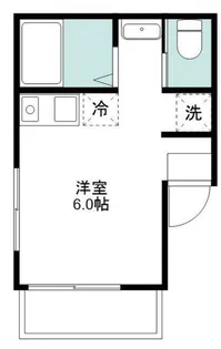 ベルコーポ【2階】の間取り