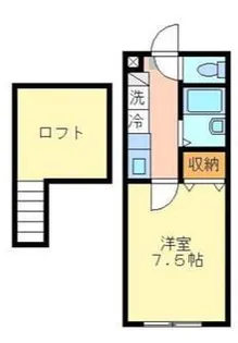 Citta Porte【1階】の間取り